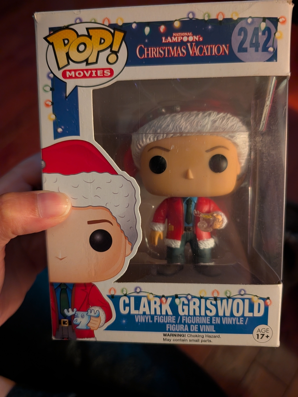 Funko POP! Movies Clark Griswold Vinyl Figure - Red/White Holiday Edition